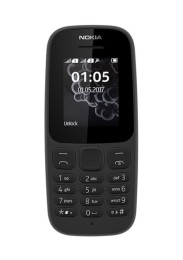 Nokia 105 Dual SIM Black 4MB 2G