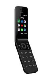 Nokia 2720 Flip Dual SIM Black 4GB 512MB RAM 4G LTE-Vaitnam
