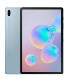 Samsung Galaxy Tab S6 (2019) 10.5 Inch, 128GB, 6GB RAM, Wi-fi, 4G LTE, Cloud Blue - UAE Version