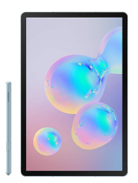 Samsung Galaxy Tab S6 (2019) 10.5 Inch, 128GB, 6GB RAM, Wi-fi, 4G LTE, Cloud Blue - UAE Version