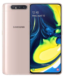 Samsung Galaxy A80 Dual SIM Angel Angel Gold 128GB 8GB RAM 4G LTE - UAE Version