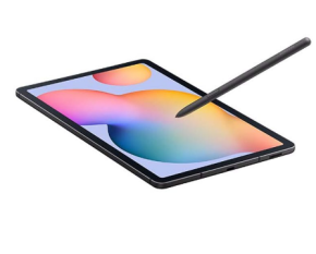 Samsung Galaxy Tab S6 Lite 10.4-Inch, 4GB RAM, 64GB ROM, Wi-Fi, Angora Blue With Pen - UAE Version